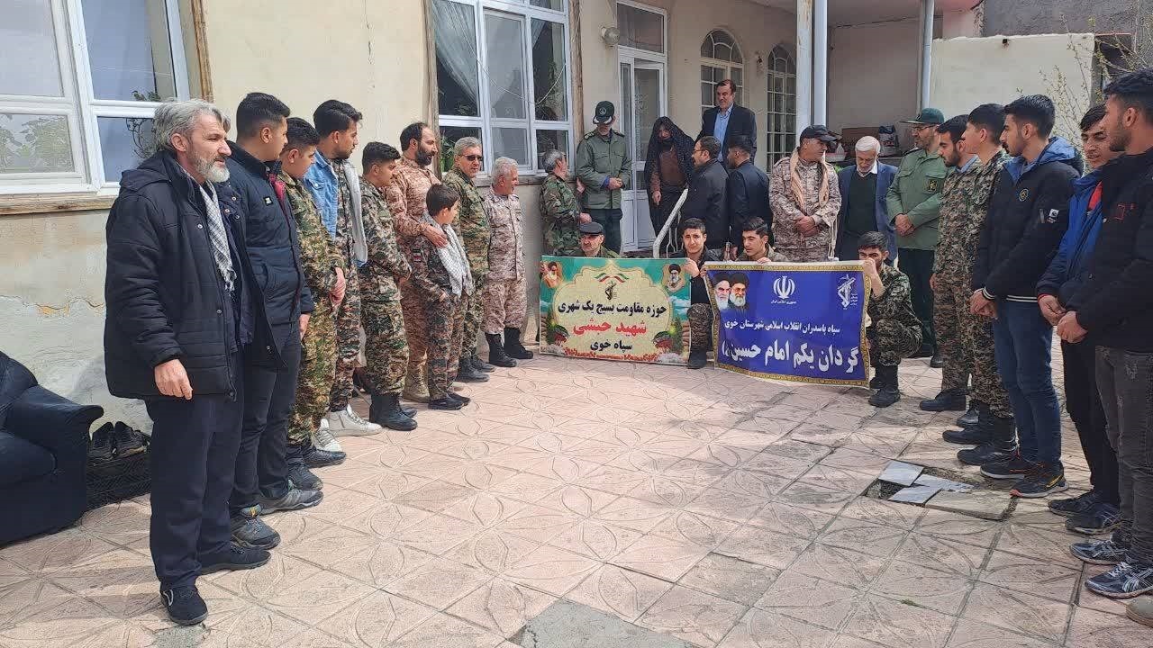دیدار با خانواده شهید جبلی در ایام نوروز + تصاویر