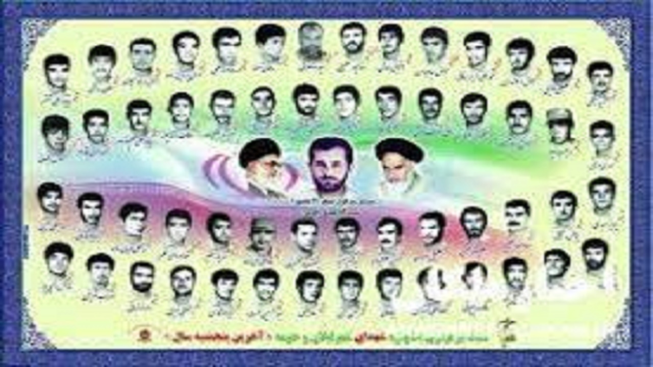 برگزاری یادواره ۶۵ شهید دوران دفاع مقدس وشهید مدافع حرم سید رضا مراثی در بخش لیلان
