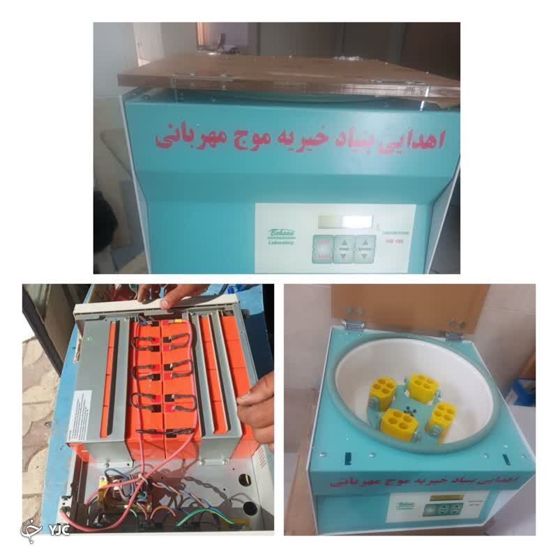 کمک خیّر دارابی به پایگاه انتقال خون این شهر