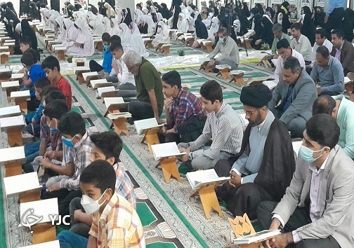 محفل انس با قرآن دانش آموزی در هرمزگان