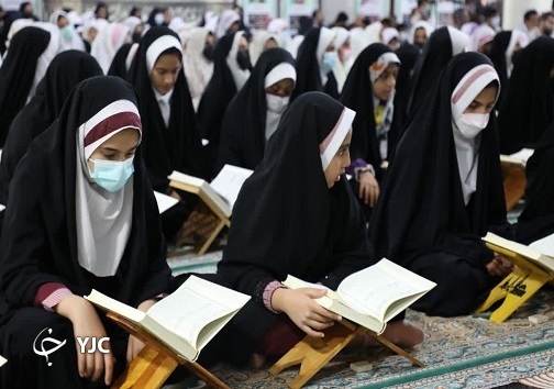محفل انس با قرآن دانش آموزی در هرمزگان