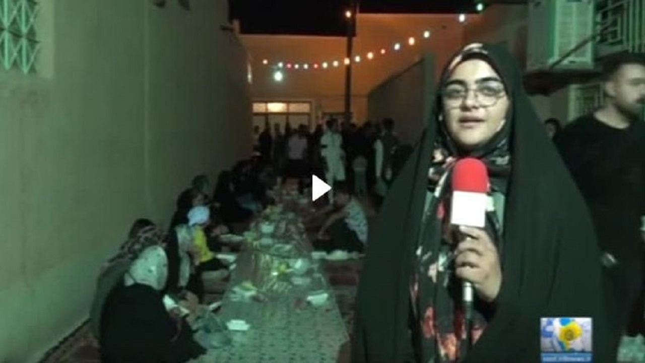 سفره‌ای از جنس مهربانی و برکت+فیلم