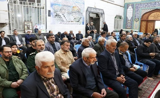 افتتاح گلزار شهدا و حسینیه سردار شهید محمدعلی حق بین