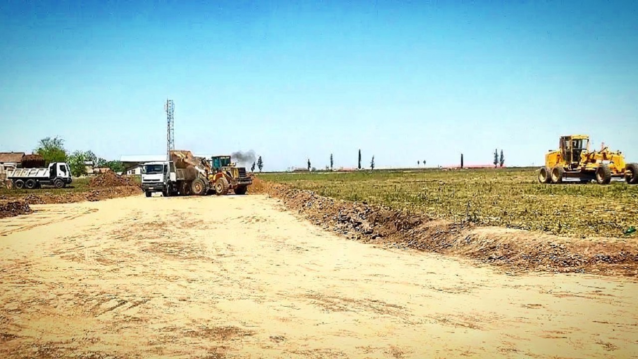 آغاز ساخت مرحله اول سایت ۲۵۰ واحدی مسکن جوانان روستای ارازگل رامیان