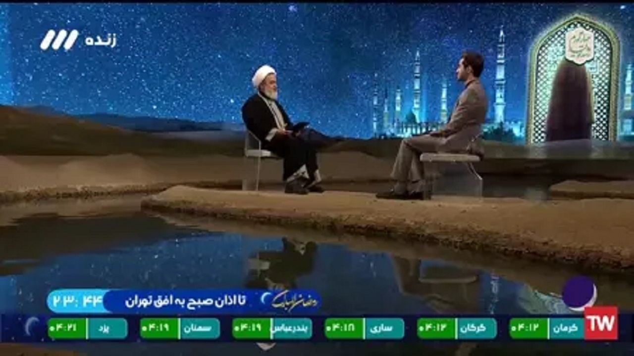 بخش‌هایی از پروسه ساخت دکور ویژه برنامه «ماه من»+ فیلم