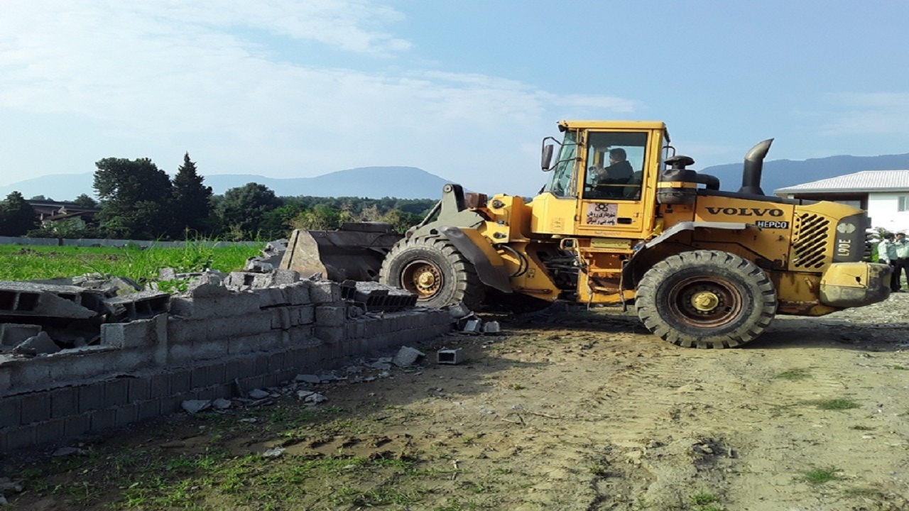 آزادسازی ۹ هزار متر مربع از اراضی کشاورزی در شهرستان نور