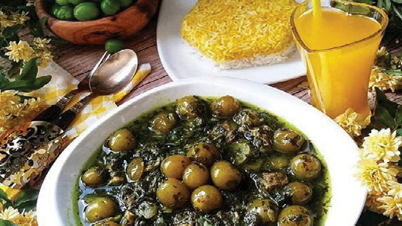 دستور پخت خورش آلوچه در زمان قاجار