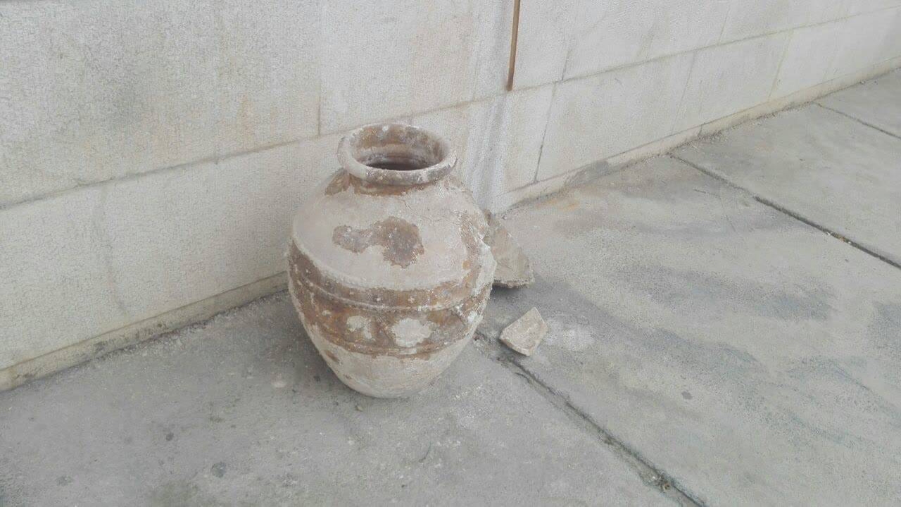جزئیاتی جدید درباره خُمره کشف شده در یکی از حمام های کازرون + تصاویر