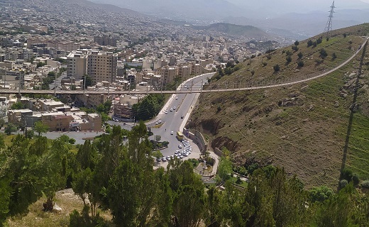 جلوه&zwnj;هایی زیبا از کوه آبیدر سنندج