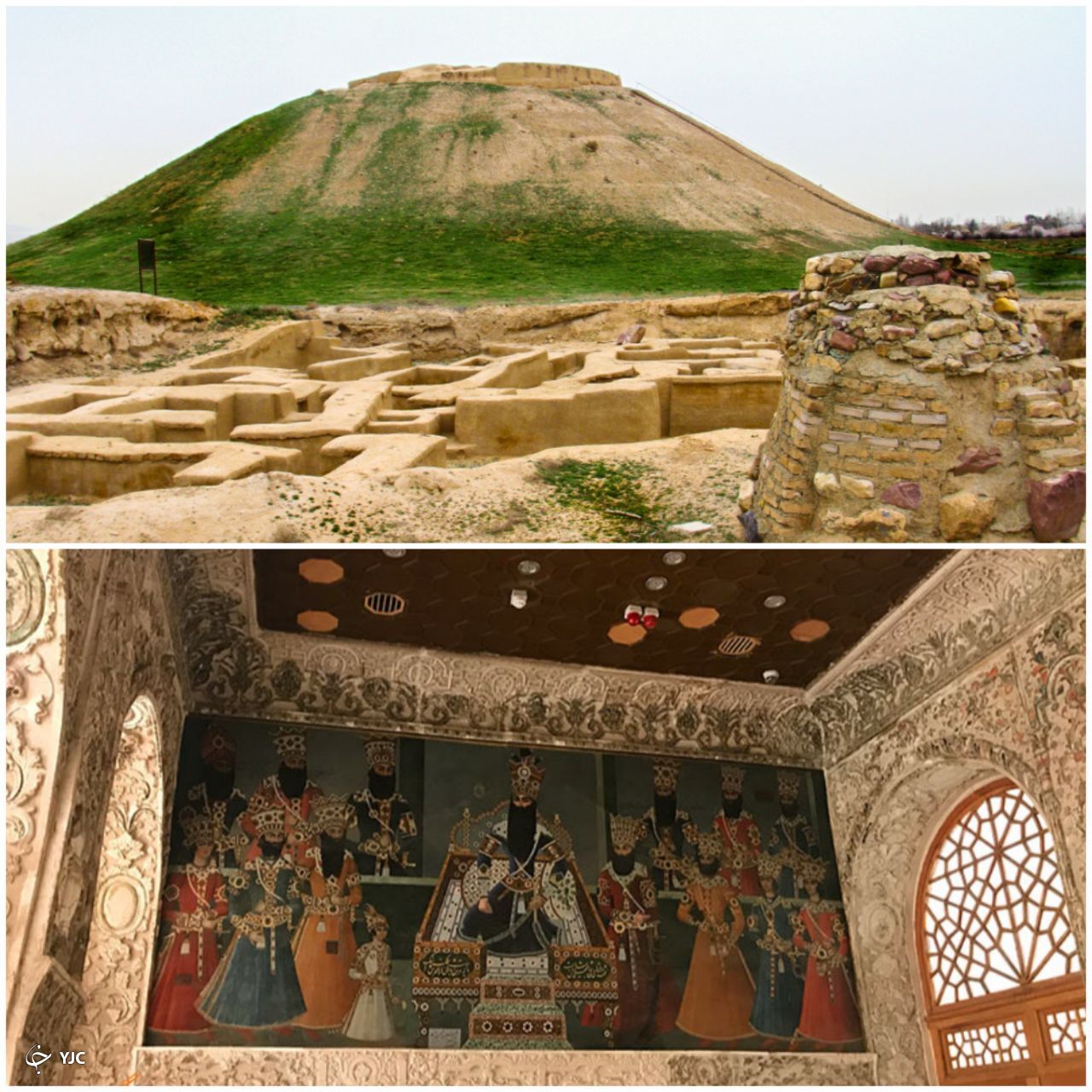 جاذبه‌های تاریخی البرز پذیرای گردشگران نوروزی/ از کاخ موزه سلیمانیه تا تپه ۹ هزار ساله ازبکی