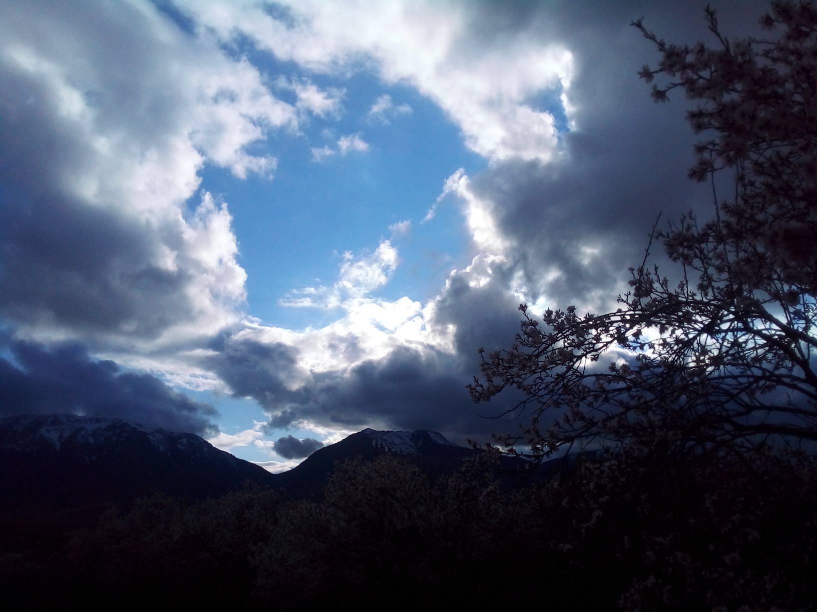 آسمان ابری