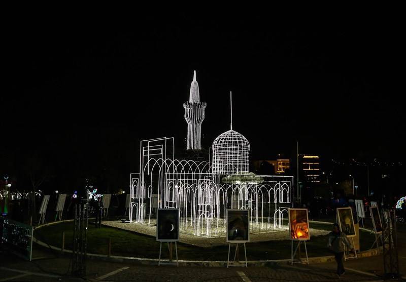 اولین جشنواره هنرهای نوری ایران در مشهد افتتاح شد