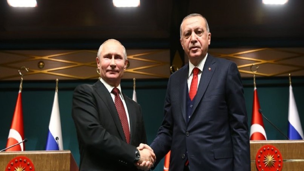 مکالمه تلفنی اردوغان و پوتین درخصوص تحولات اوکراین
