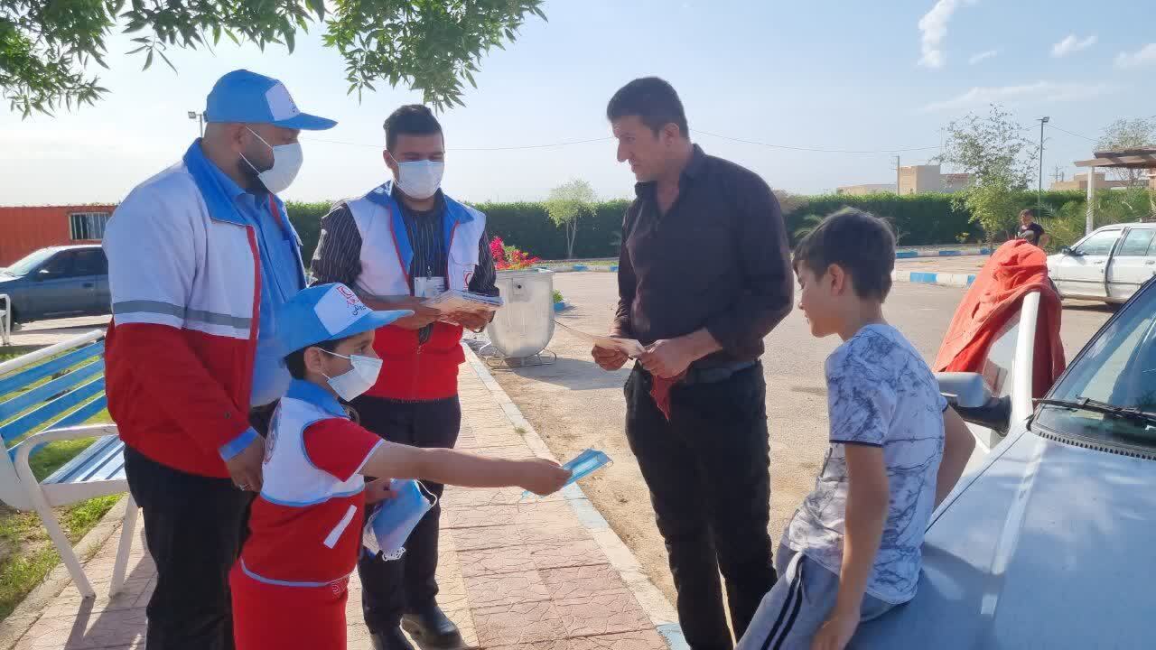 بهره مندی بیش از ۱۲ هزار و ۲۰۰ نفر از خدمات تیم‌های امدادی هلال‌احمر
