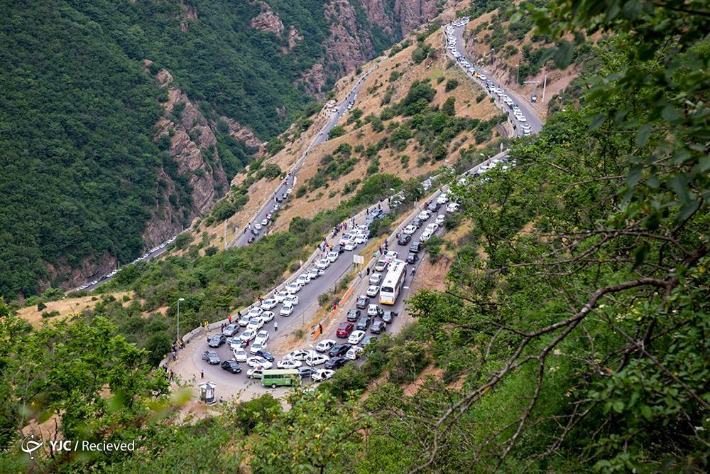 آزادراه تهران - شمال و چالوس بازگشایى شد