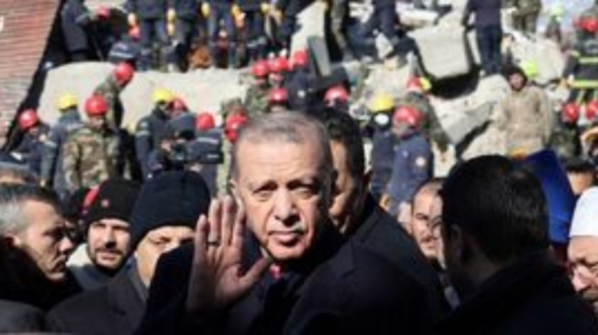 عدم اطمینان اردوغان به محافظان خود + فیلم
