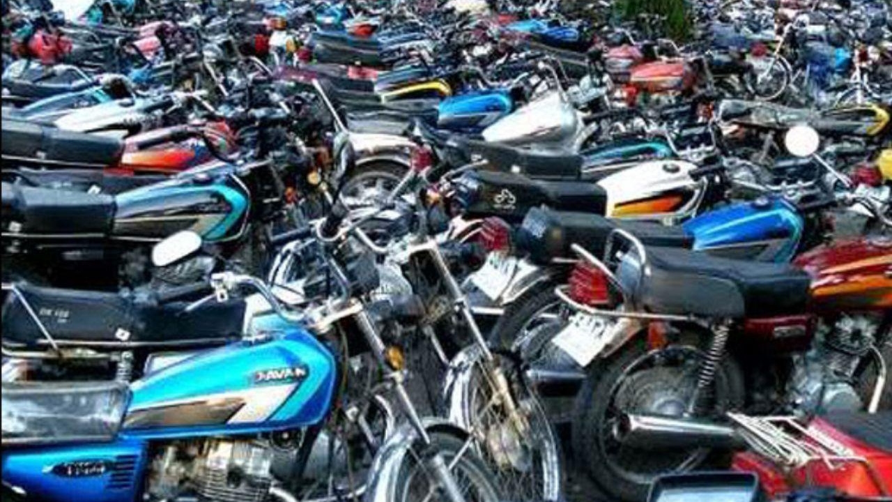 توقیف موتورسيكلت‌های متخلف در خرمشهر