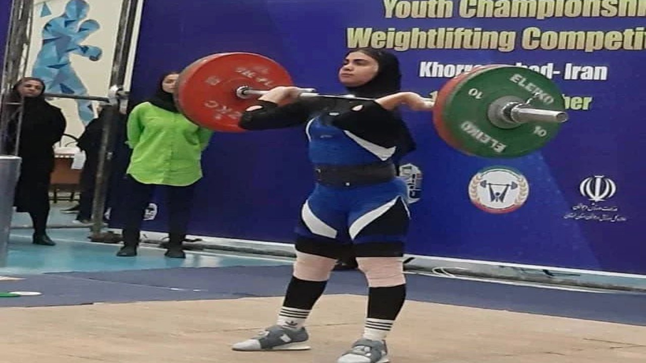 بیتا ذبیحیان اولین بانوی بابلسری در تیم ملی وزنه برداری