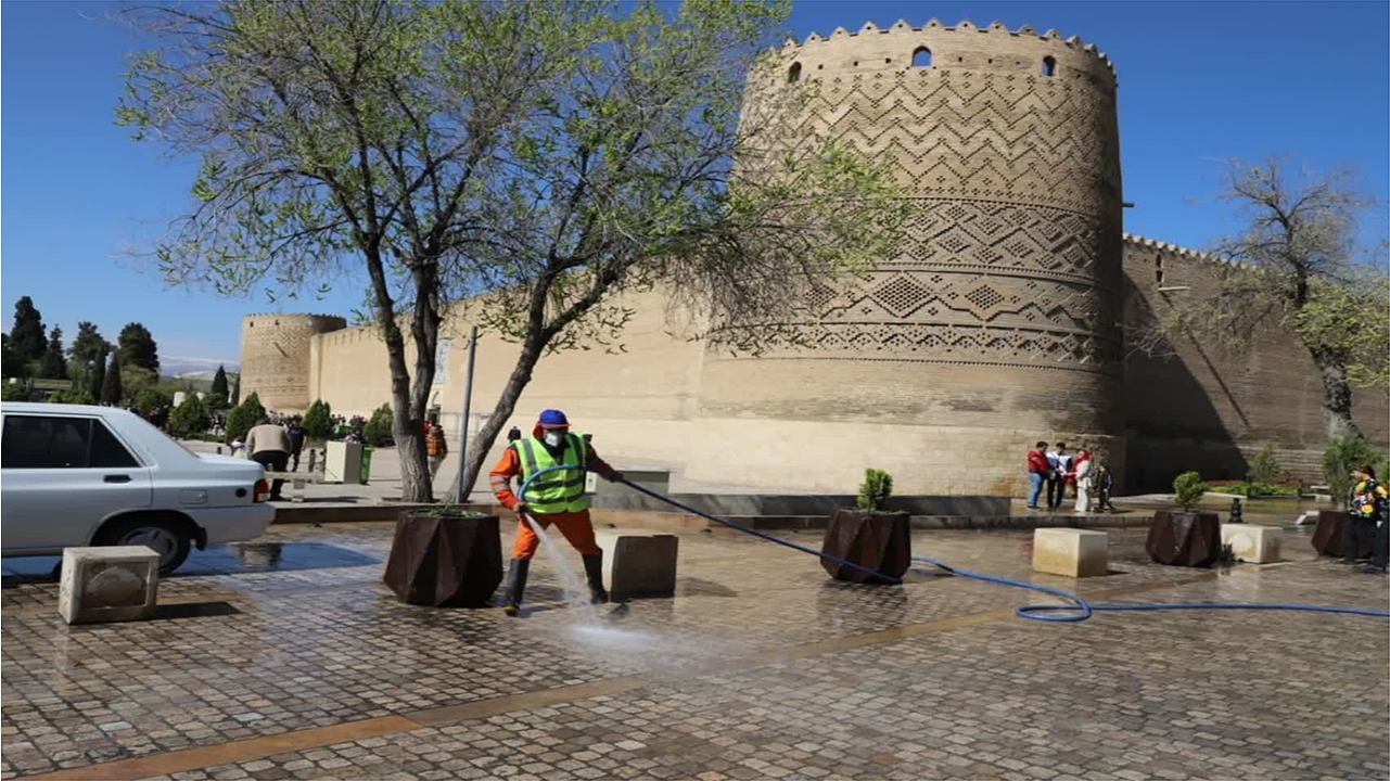 حضور فعالانه پاکبانان برای پاکیزگی شهر راز
