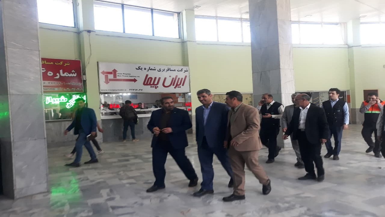 بازدید معاون سازمان ملی استاندارد از فردوگاه و ترمینال بیرجند