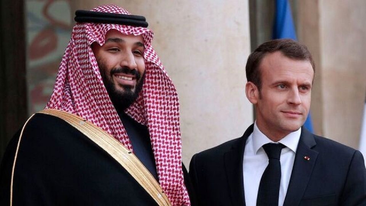 گفتگوی رییس جمهور فرانسه و ولیعهد عربستان درباره تحولات منطقه