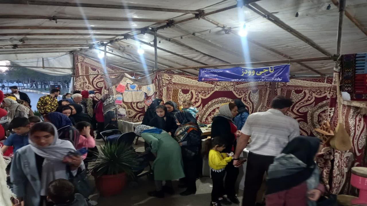 برپایی نمایشگاه صنایع‌دستی در شیروان