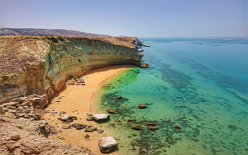 ساحل زیبای عسلویه