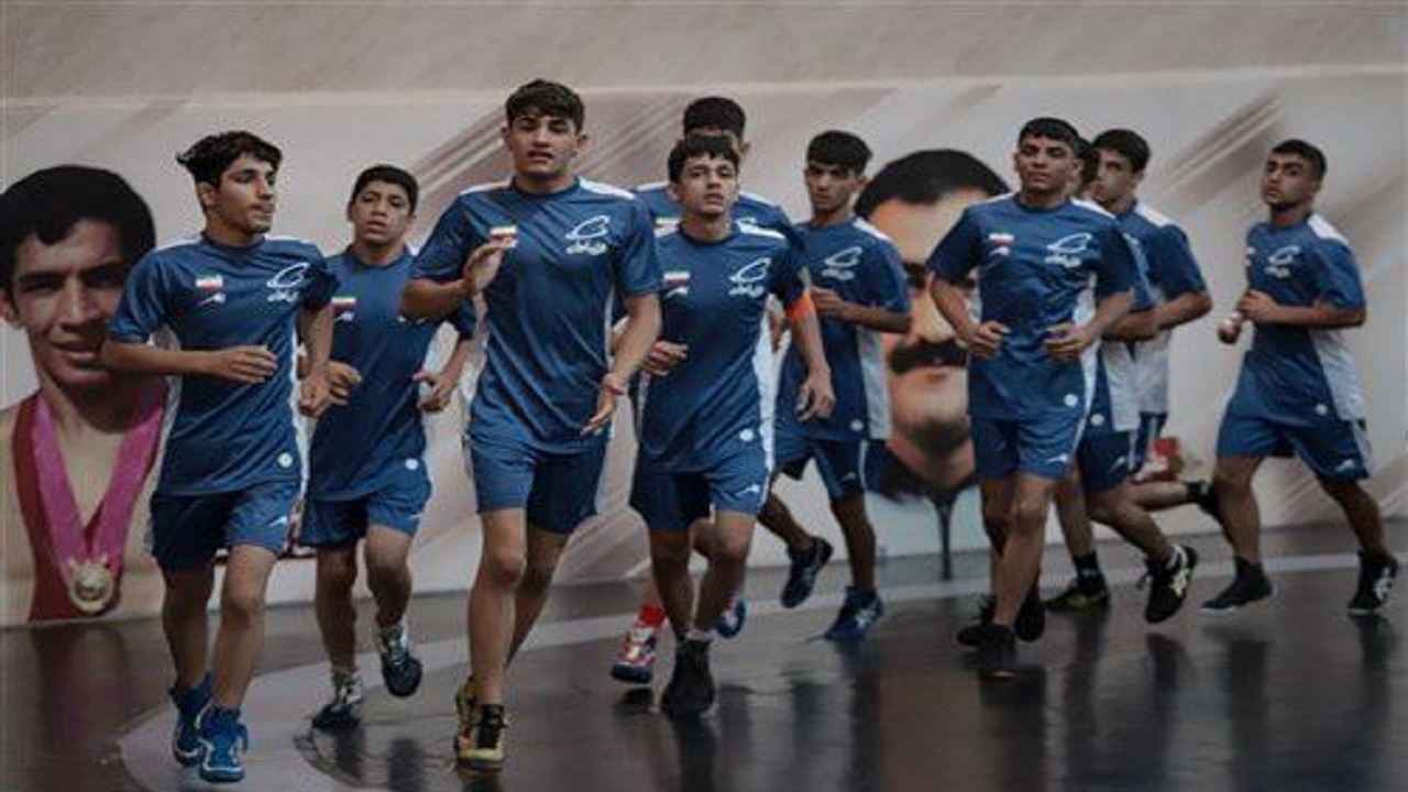 یک مازندرانی در اردوی تیم ملی کشتی فرنگی نوجوانان