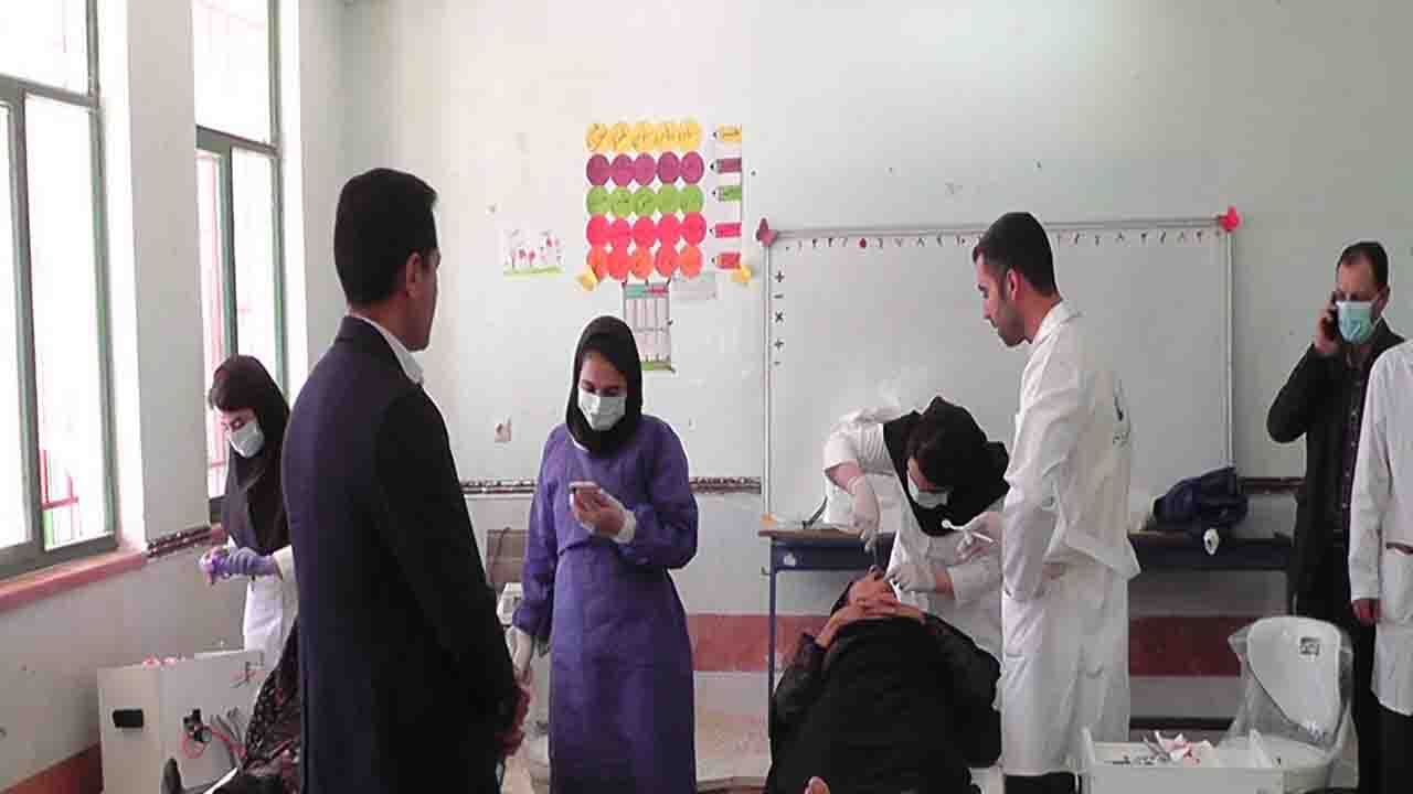 خدمات گروه‌های جهادی به مددجویان چاه دادخدا