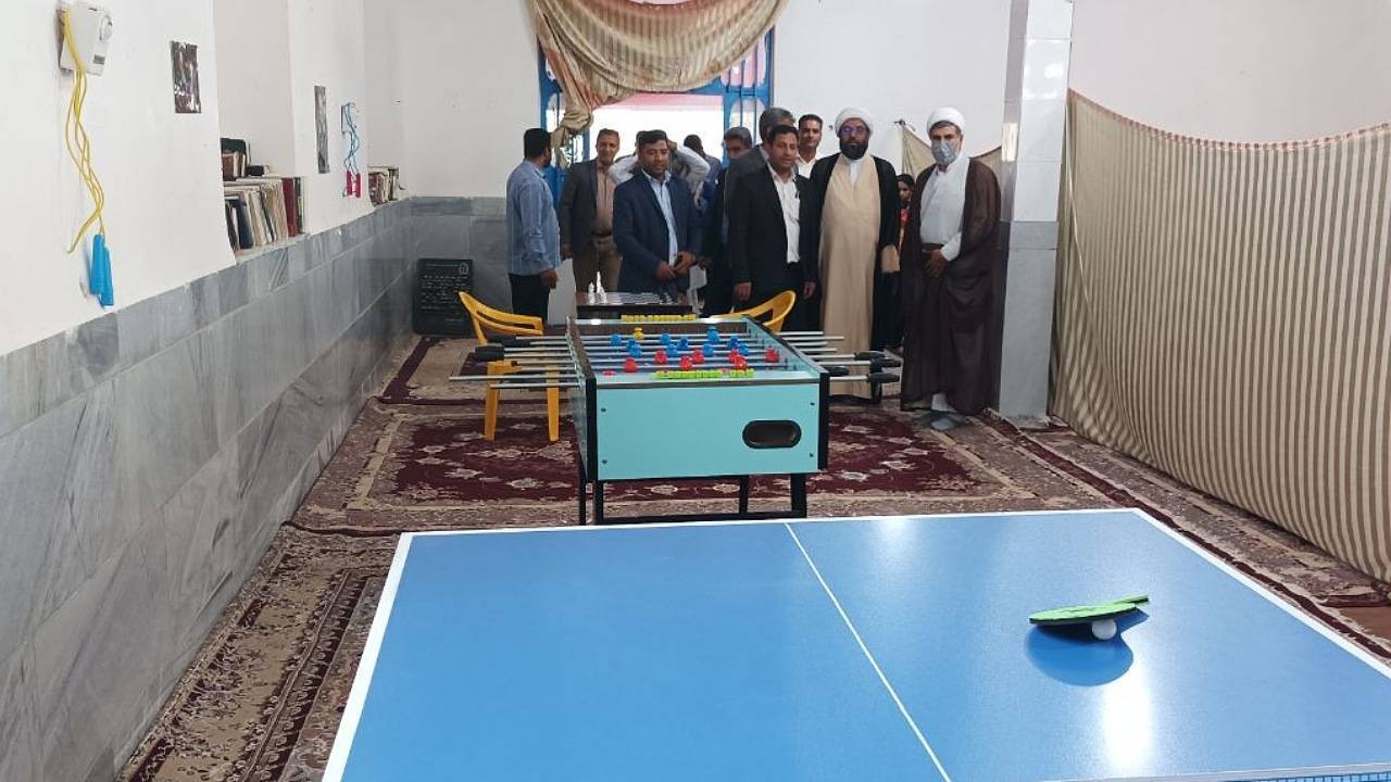 راه اندازی یک باب خانه ورزش روستایی در ریگان