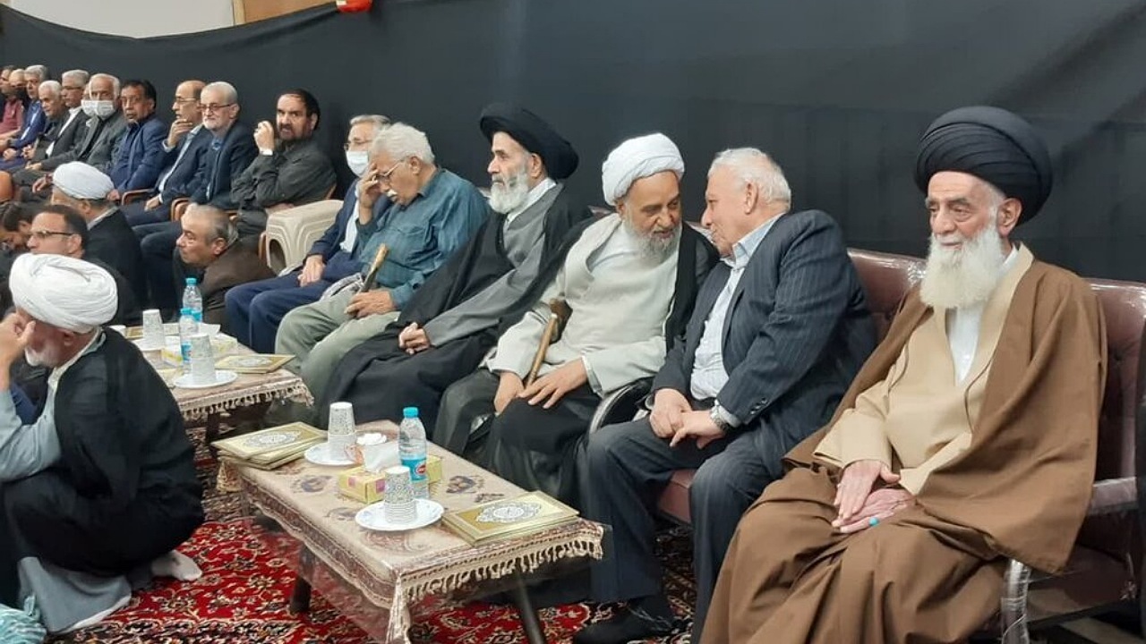 برگزاری مراسم سالگرد ارتحال آیت الله یثربی در کاشان