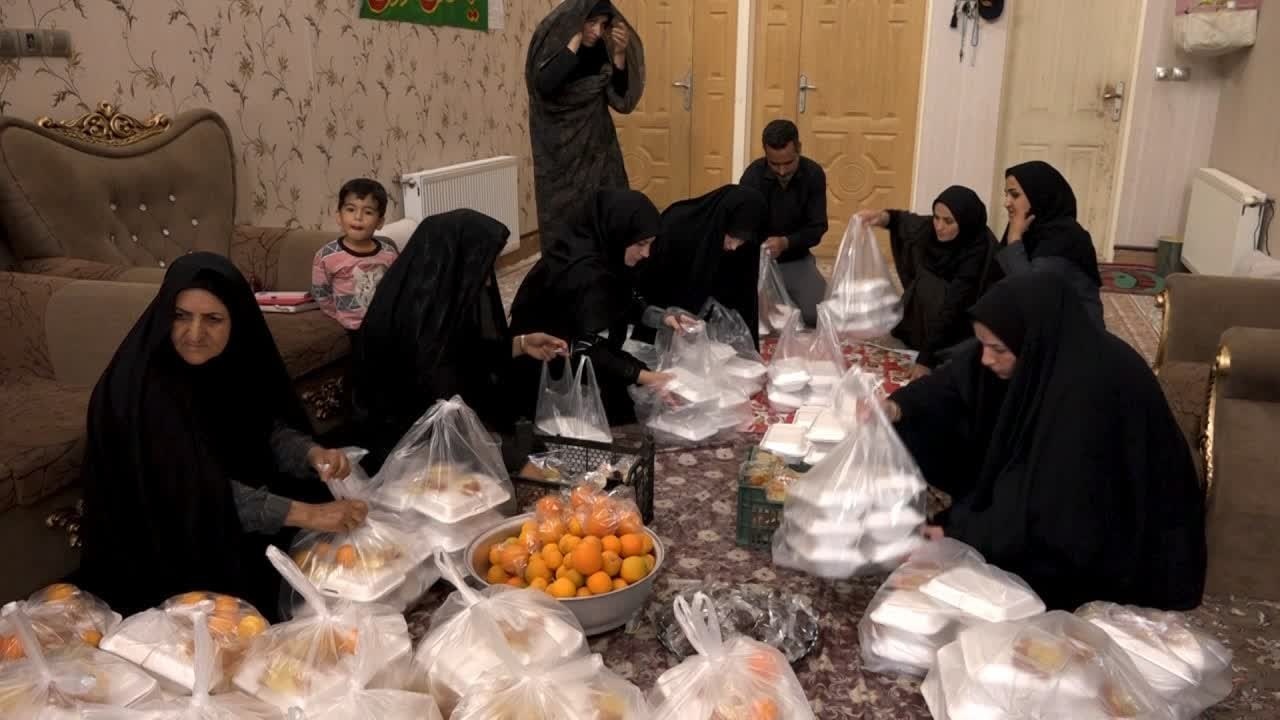 پویش هر خانه یک وعده افطاری در بافق