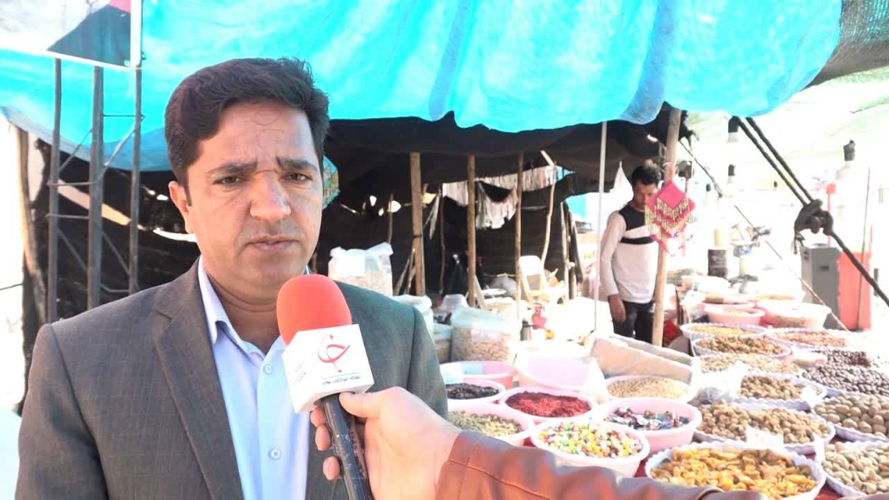 برپایی سیاه چادر و نوروزگاه عشایری در یزد