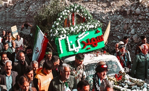 مراسم تشییع شهید گمنام مراسم تشییع شهید گمنام