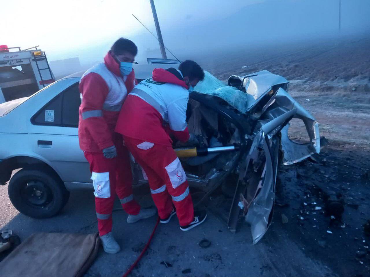 تصادف در جاده