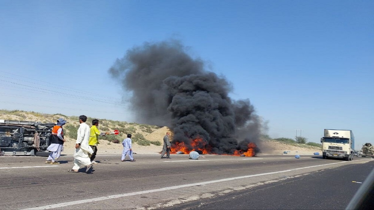 ۷۲ نفر در چابهار بر اثر تصادفات جاده ای جان خودشان را از دست دادند