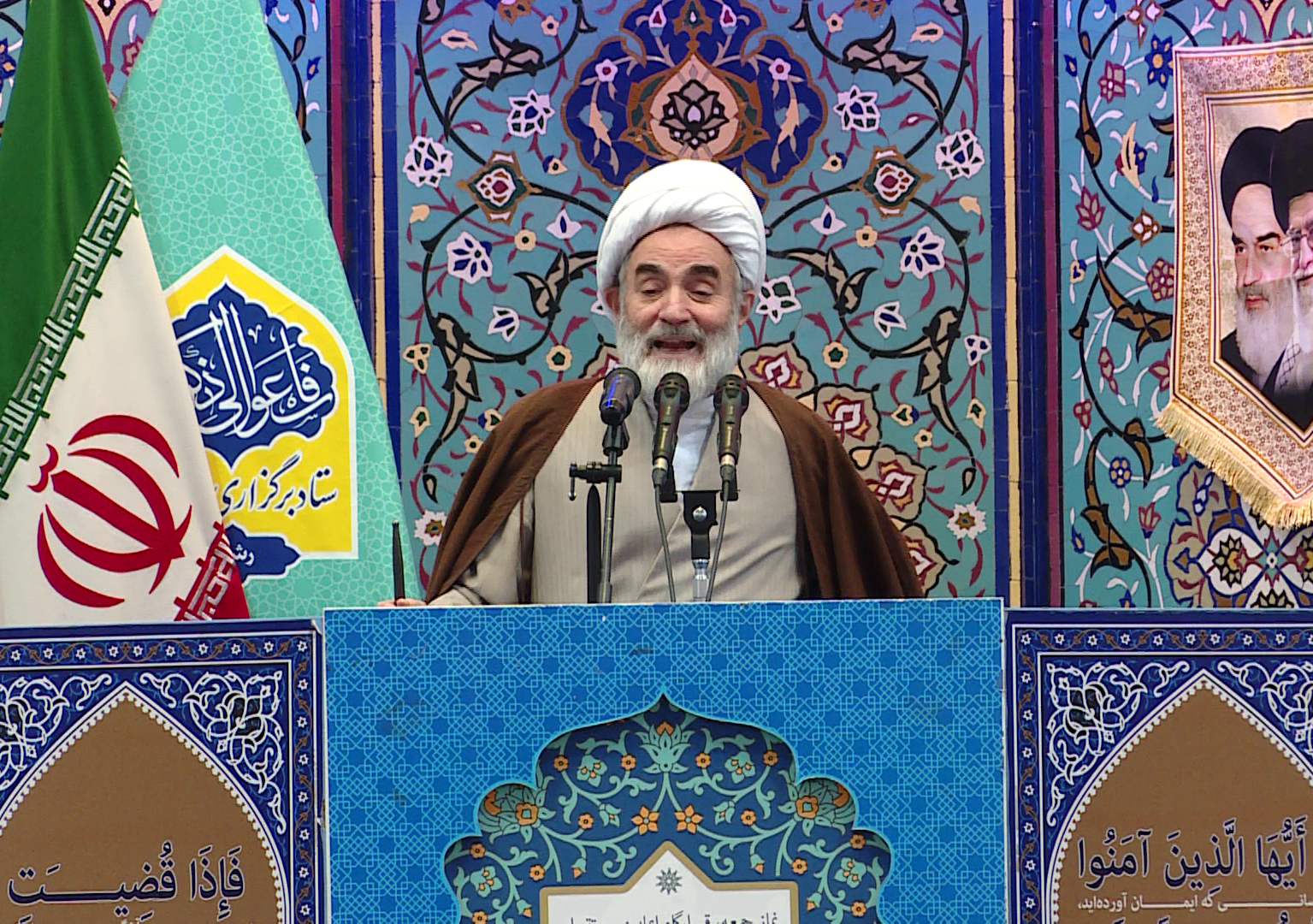 انتقاد امام جمعه رشت از سکوت برخی روحانیان مسیحی در برابر ظلم
