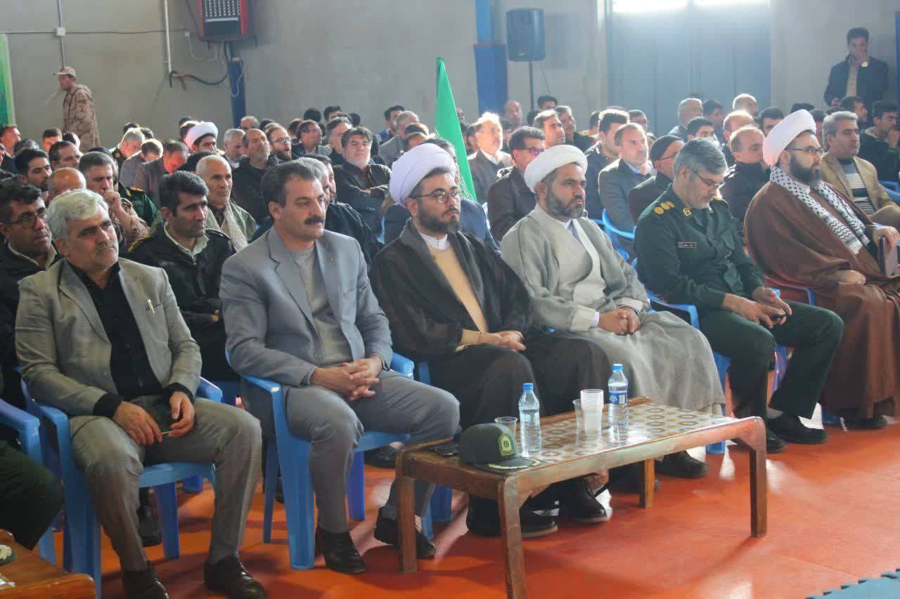 قابی خاطره انگیز از گرامیداشت حماسه ۹ دی در چهاربرج