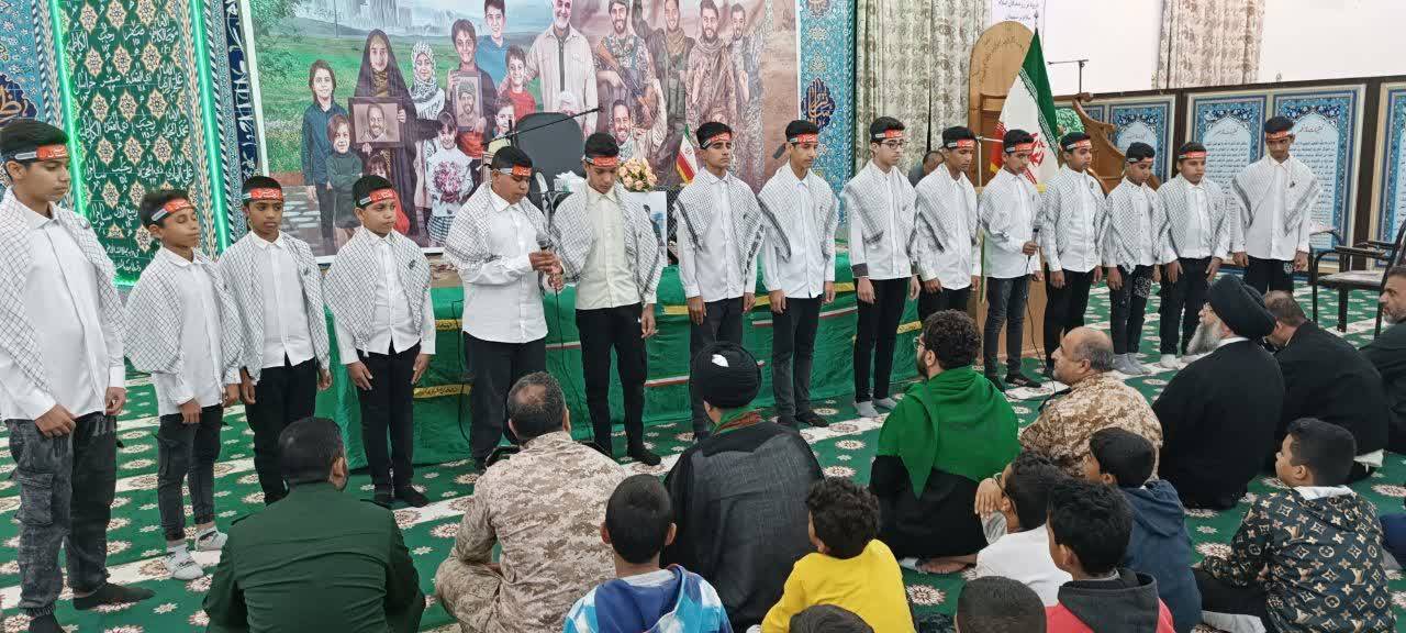 مراسم سوگواری سردار دلها در اروند کنار مراسم سوگواری سردار دلها در اروند کنار