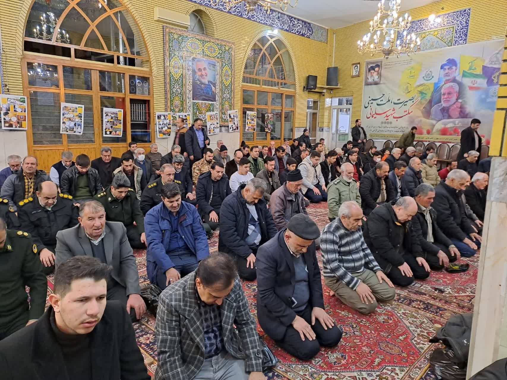 گرامیداشت سالگرد سردار سلیمانی در خوی