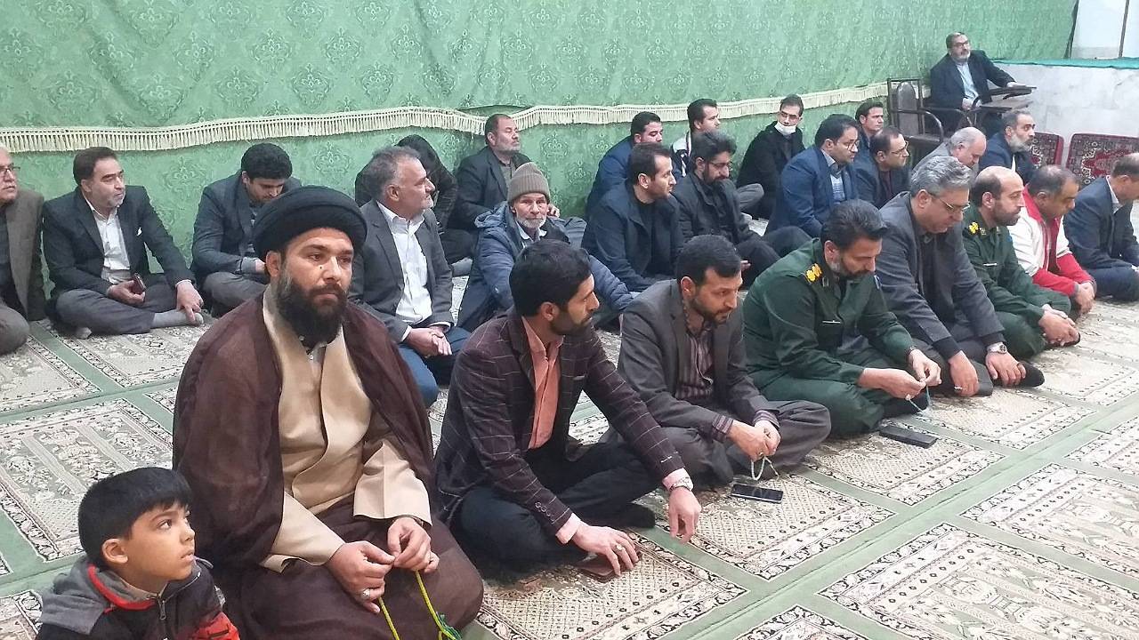 برگزاری جلسه شبی در محضر قرآن در کوهبنان
