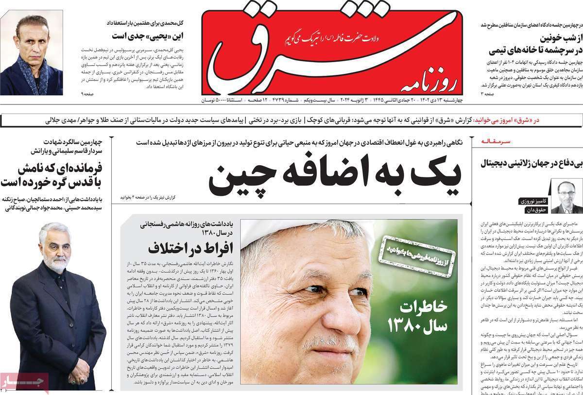 روزنامه شرق
