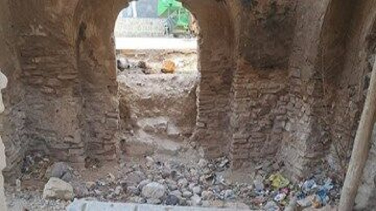 مرمت گنبد تاریخی کلیدر آغاز شد