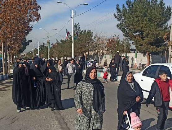 راهپیمایی راهیان مکتب حاج قاسم + تصاویر