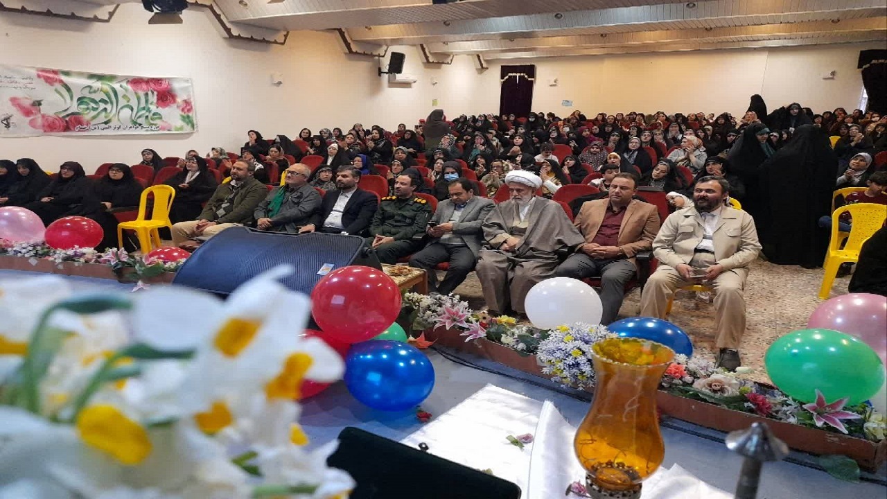 گزارش تصویری از جشن میلاد حضرت فاطمه (س) به میزبانی رشت