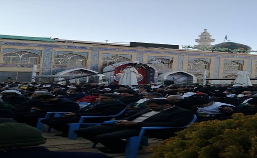 مراسم عزاداری درگلزار شهدای کرمان
