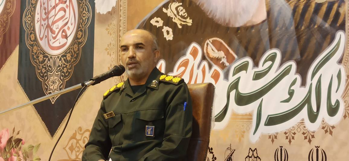 سخنرانی مسئولان نظامی