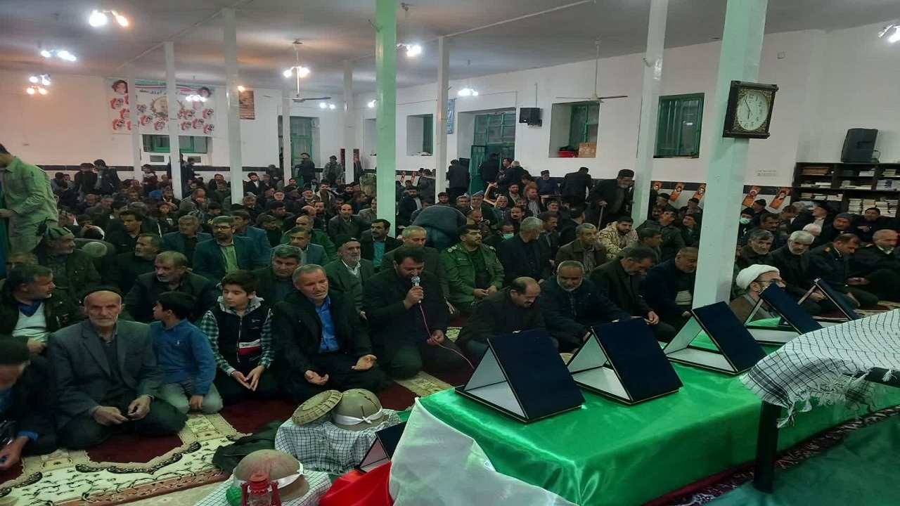 گردهمایی مردم سودجان در سالروز شهادت حاج قاسم سلیمانی + فیلم و تصاویر
