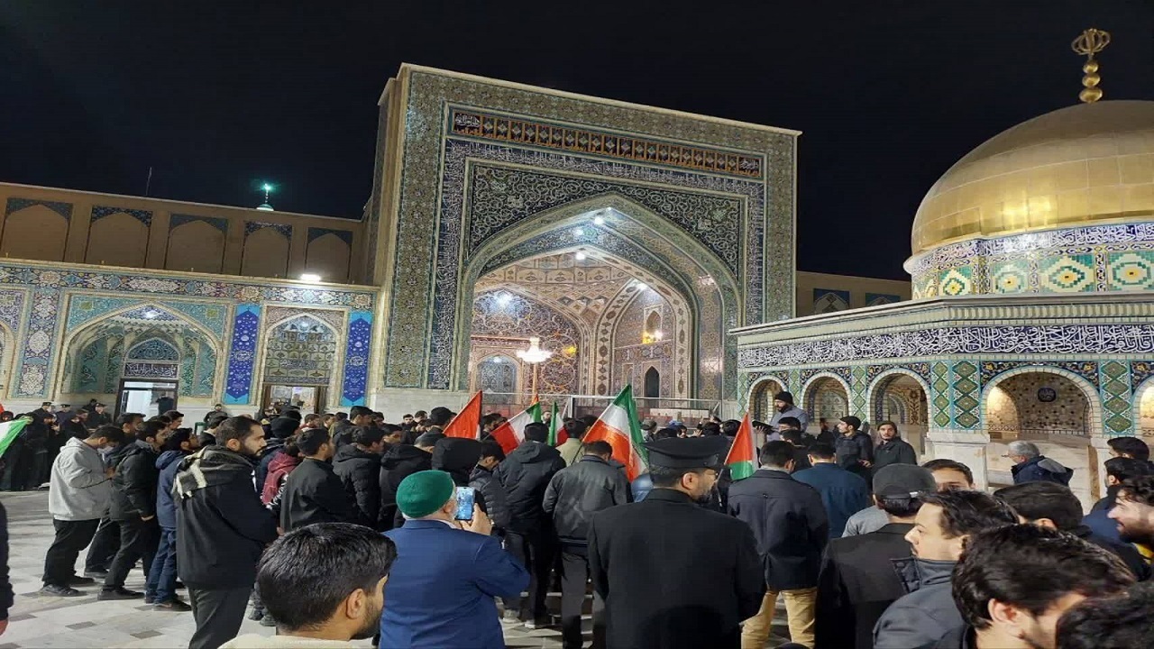 مردم و دانشجویان مشهدی حادثه تروریستی کرمان را محکوم کردند + فیلم و تصاویر