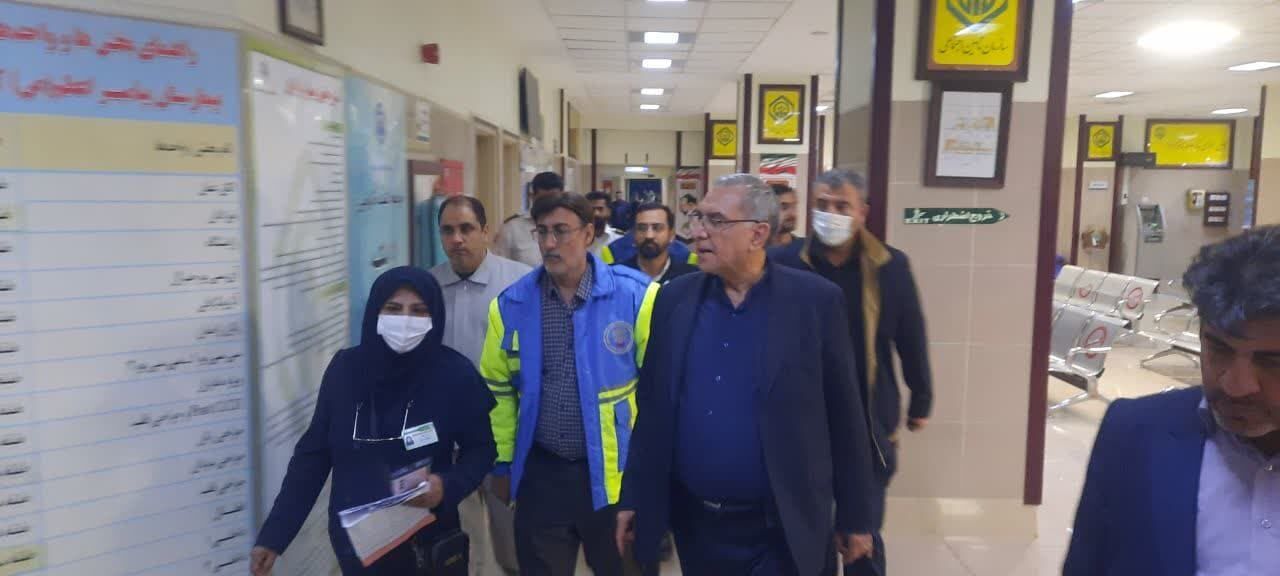 بازدید وزیر بهداشت از ۲ بیمارستان شهر کرمان